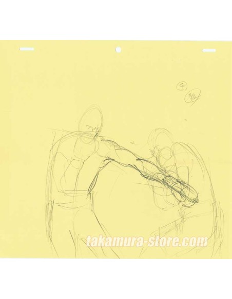 Hajime no Ippo crayonné original