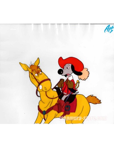 Woof-woof Three Musketeers anime cel