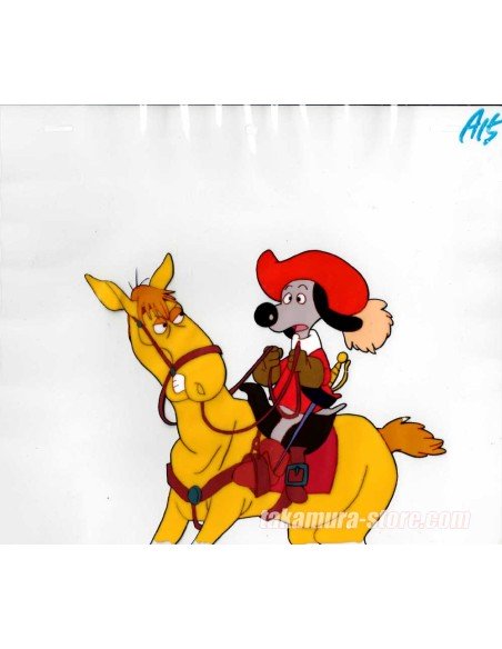 Woof-woof Three Musketeers anime cel