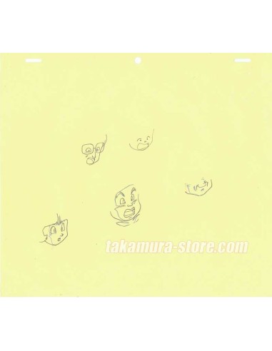 Dragon Ball GT lot de 2 crayonnés originaux