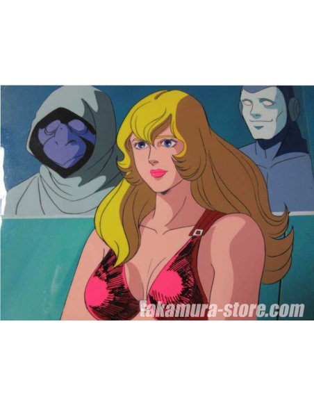Space Cobra anime cel