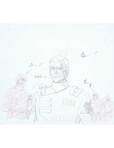 Capitaine Flam crayonné