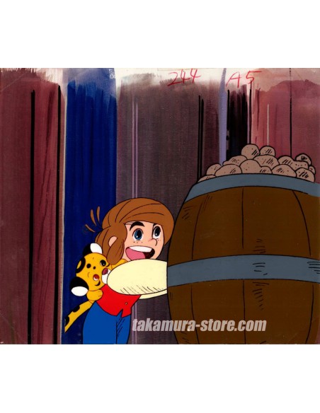 Treasure Island anime cel