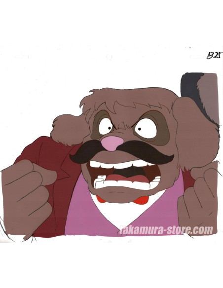 Sherlock Holmes anime cel`