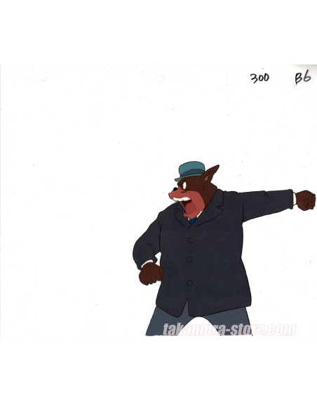 Sherlock Holmes anime cel`
