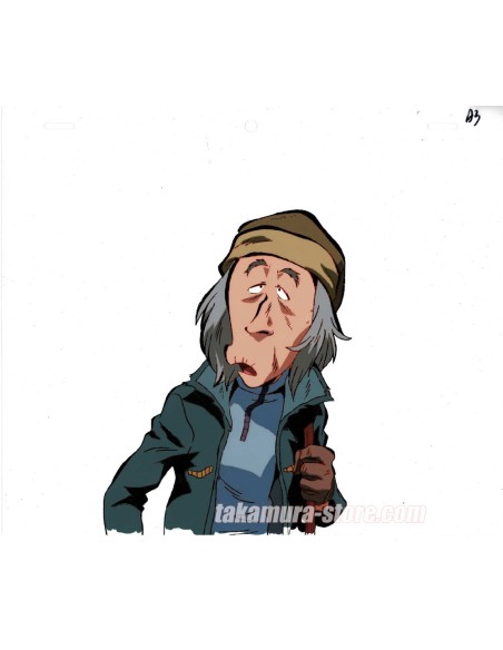 Queen Emeraldas anime cel