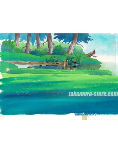 Mapple Town anime cel