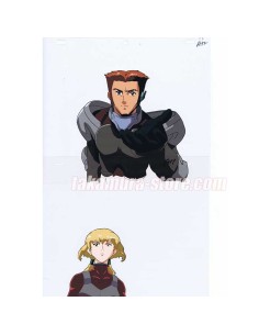 Blue Gender anime cel