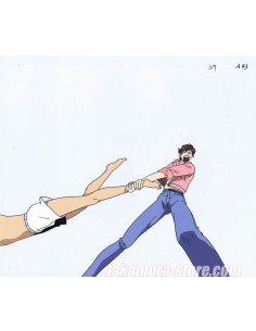 City Hunter anime cel