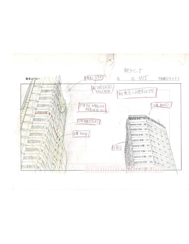 Detective Conan décor original