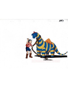 Elmer no boken anime cel