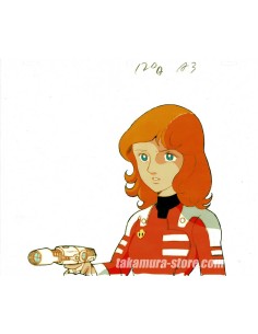 Captain Future anime cel