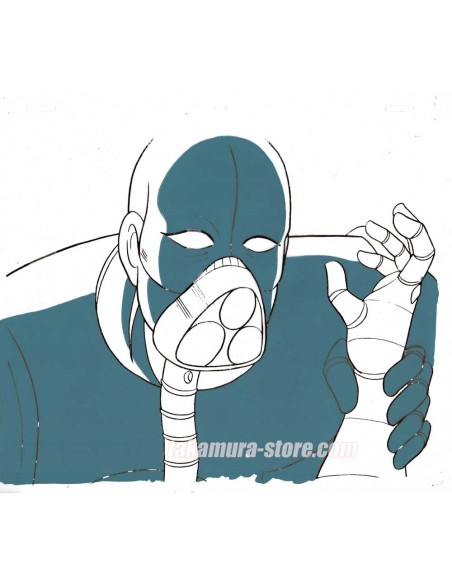 Space Cobra anime cel