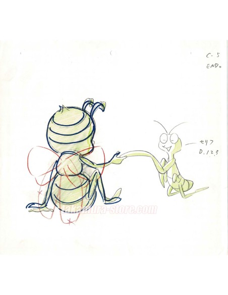 Hacou I'abeille crayonné original