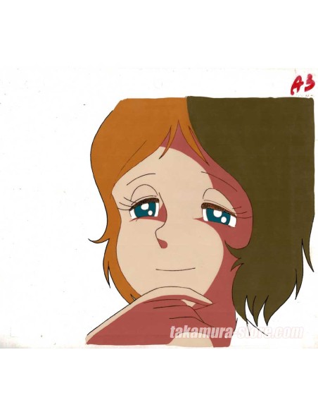 Maeterlinck's Blue Bird anime cel
