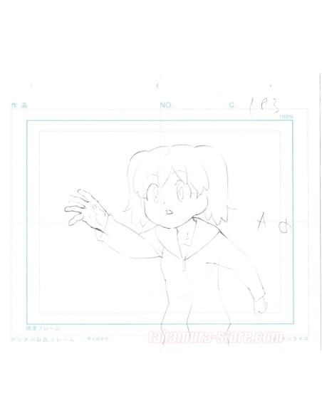 Keroro crayonné original