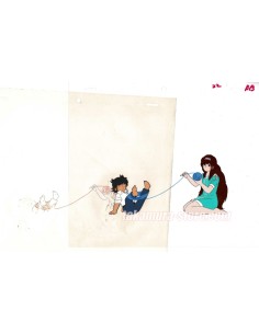 The Kabocha Wine Anime Cel