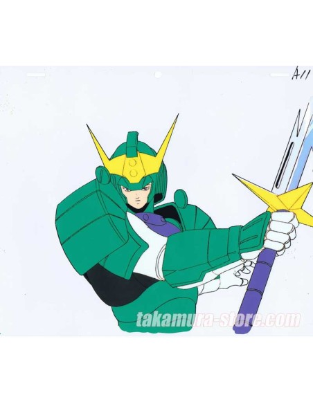 Yoroiden Samourai Troopers Anime cel