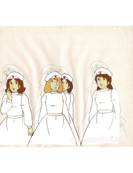 Candy Candy set of 4 anime cels