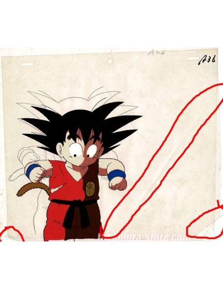 Dragon ball anime cel