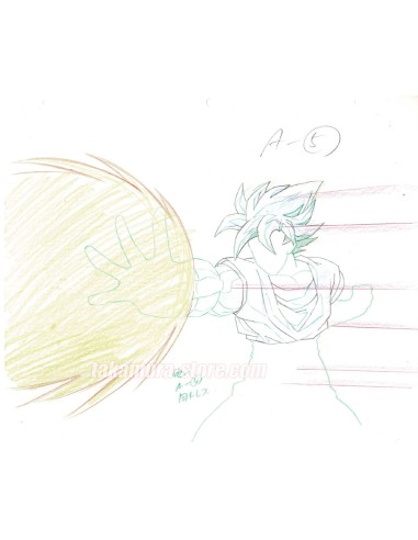 Dragon Ball Z lot de crayonnés originaux