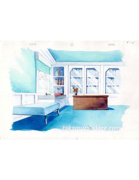 Mapple Town anime cel