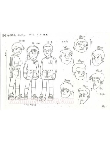 Kickers Model Sheet