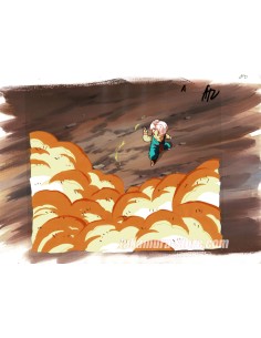 Dragon ball Z anime cel