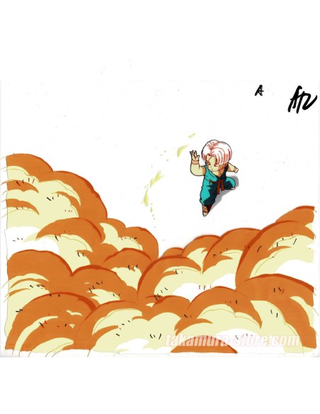 Dragon ball Z anime cel