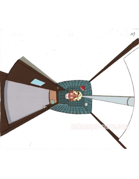 Tenchi Muyo anime cel