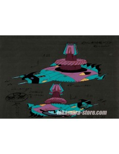 Captain Harlock anime cel