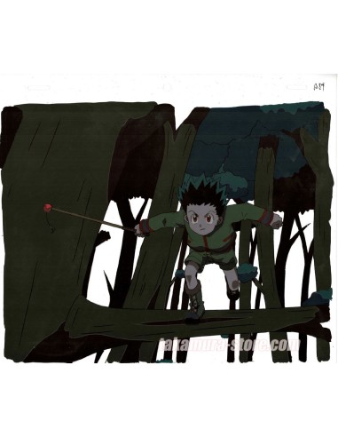 Hunter X Hunter anime cel