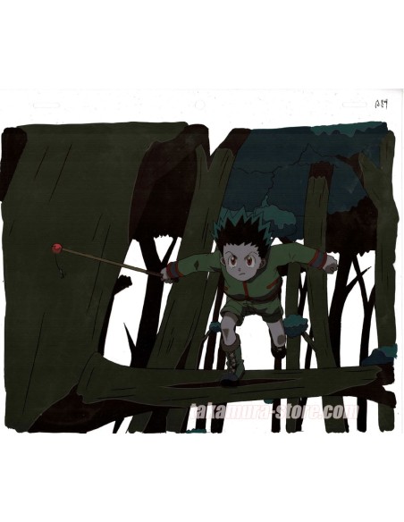 Hunter X Hunter anime cel
