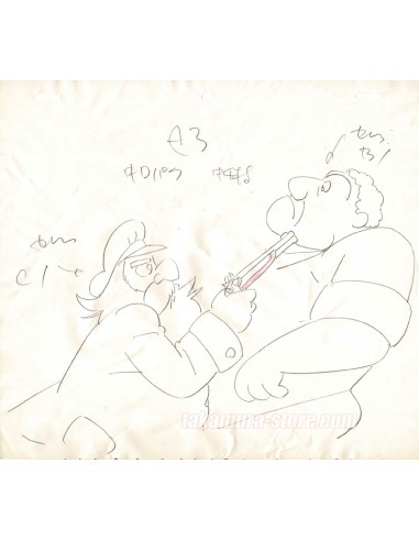 Serendipity the Pink Dragon original sketch