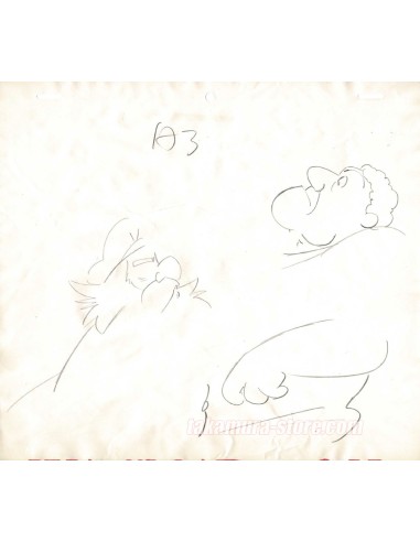 Serendipity the Pink Dragon original sketch