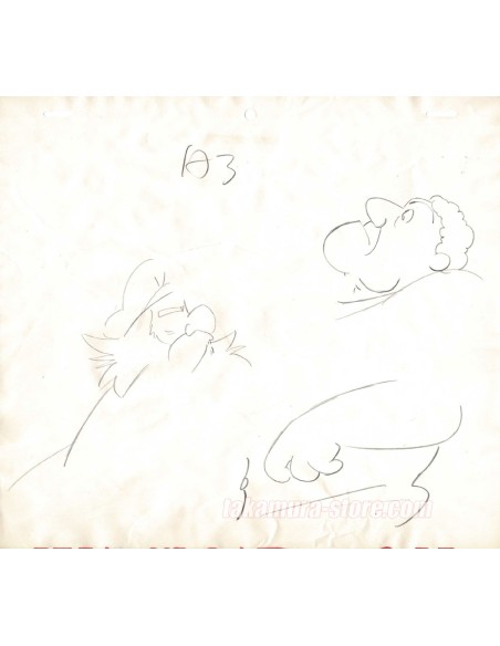 Serendipity the Pink Dragon original sketch