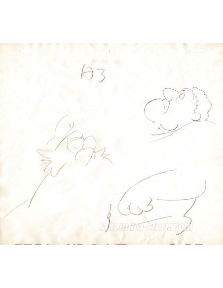 Serendipity the Pink Dragon original sketch