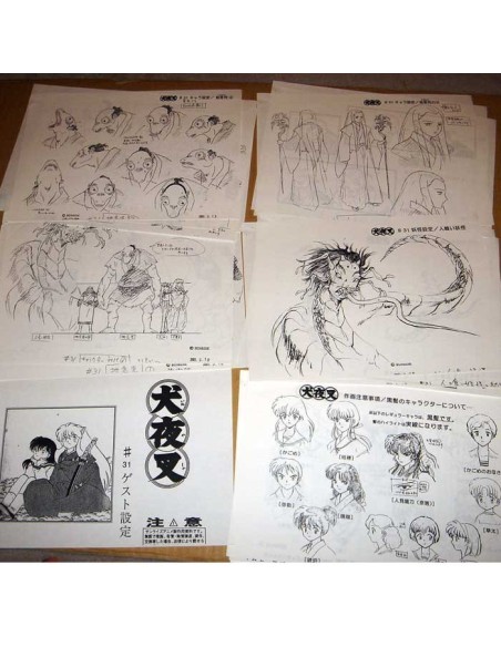 Model Sheet Inuyasha - Episode 31