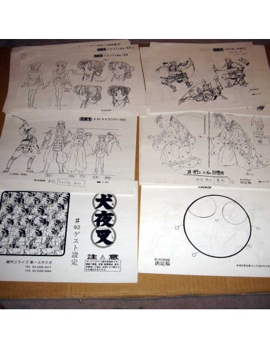 Model Sheet Inuyasha - Episode 92