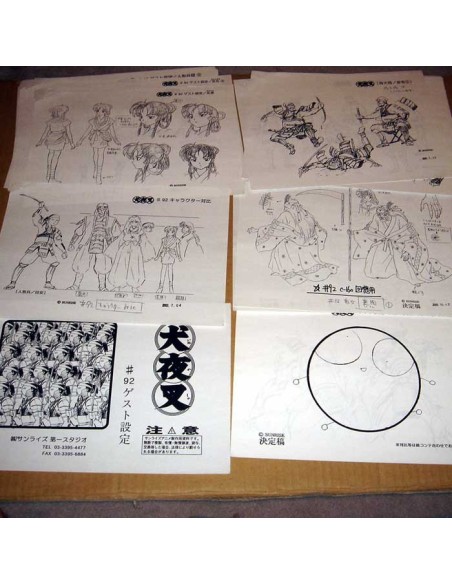 Model Sheet Inuyasha - Episode 92