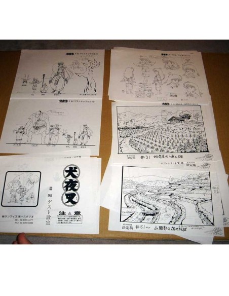 Model Sheet Inuyasha - Episode 95