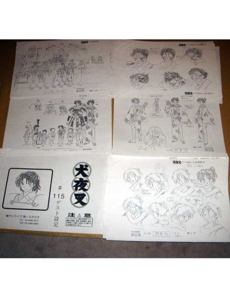 Model Sheet Inuyasha - Episode 115