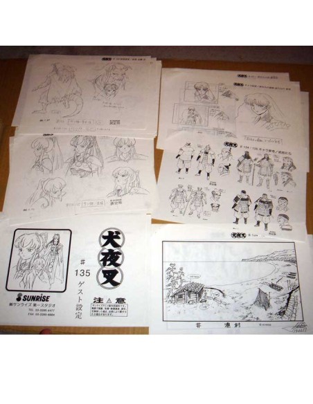 Model Sheet Inuyasha - Episode 135