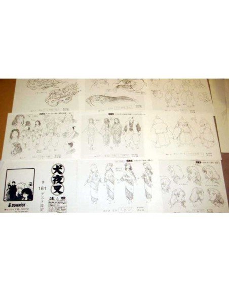 Model Sheet Inuyasha - Episode 161