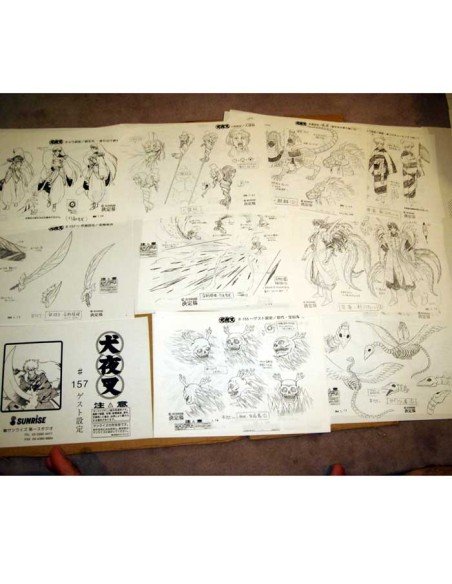 Model Sheet Inuyasha - Episode 157