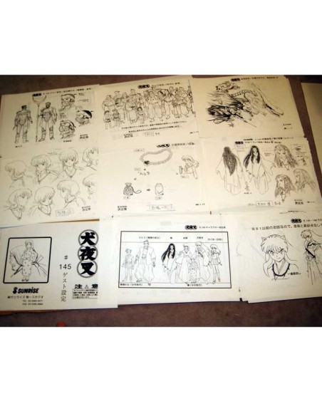 Model Sheet Inuyasha - Episode 145