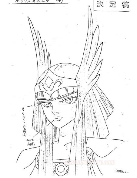 Saint Seiya Asgard Model Sheets