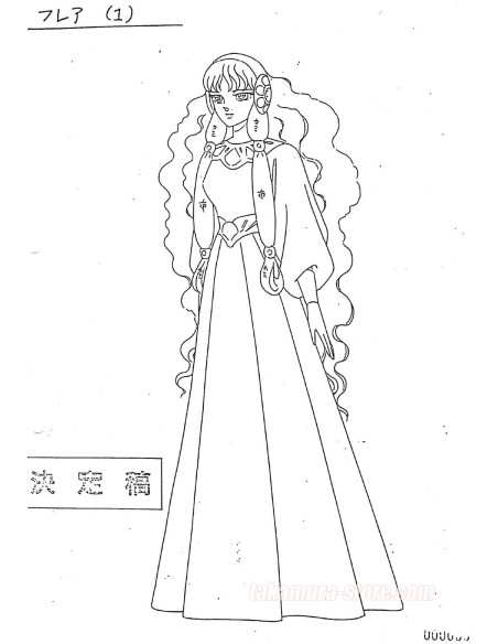 Saint Seiya Asgard Model Sheets