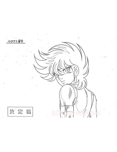 Model sheets Saint Seiya Araki/Himeno set 1
