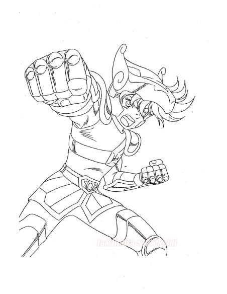 Model sheets Saint Seiya Araki/Himeno set 1